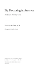 Product cover for Big Doctoring in America