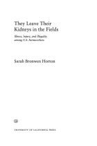 Product cover for They Leave Their Kidneys in the Fields