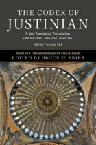 Product cover for The Codex of Justinian 3 Volume Hardback Set