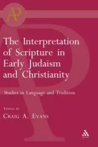 Product cover for The Interpretation of Scripture in Early Judaism and Christianity