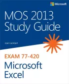 Product cover for MOS 2013 Study Guide for Microsoft Excel