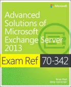 Product cover for Exam Ref 70-342 Advanced Solutions of Microsoft Exchange Server 2013 (MCSE)