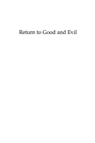 Product cover for Return to Good and Evil