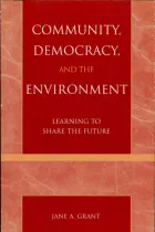 Product cover for Community, Democracy, and the Environment