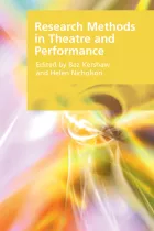Product cover for Research Methods in Theatre and Performance