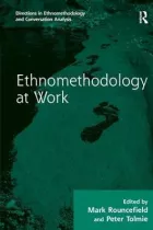 Product cover for Ethnomethodology at Work