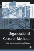 Product cover for Organizational Research Methods