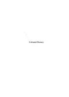Product cover for Colonial Rosary