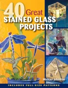 Product cover for 40 Great Stained Glass Projects
