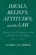 Product cover for Ideals, Beliefs, Attitudes and the Law