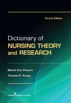 Product cover for Dictionary of Nursing Theory and Research