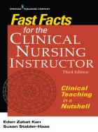 Product cover for Fast Facts for the Clinical Nursing Instructor, Third Edition