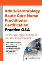 Product cover for Adult-Gerontology Acute Care Nurse Practitioner Certification Practice Q&amp;A