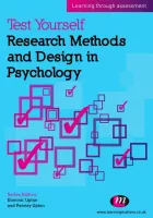 Product cover for  Research Methods and Design in Psychology