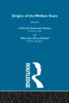 Product cover for Origins Welfare State       V2