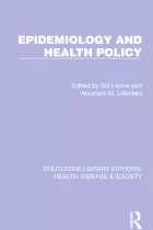Product cover for Epidemiology and Health Policy