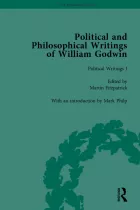 Product cover for The Political and Philosophical Writings of William Godwin vol 1