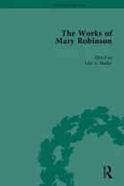 Product cover for The Works of Mary Robinson, Part II vol 6