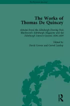 Product cover for The Works of Thomas De Quincey, Part I Vol 6