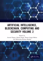 Product cover for Artificial Intelligence, Blockchain, Computing and Security Volume 2