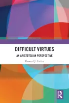 Product cover for Difficult Virtues