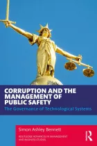 Product cover for Corruption and the Management of Public Safety