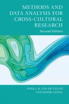 Product cover for Methods and Data Analysis for Cross-Cultural Research