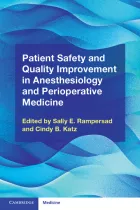 Product cover for Patient Safety and Quality Improvement in Anesthesiology and Perioperative Medicine