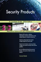 Product cover for Security Products A Complete Guide - 2024 Edition