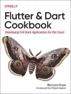 Product cover for Flutter and Dart Cookbook