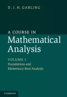 Product cover for  Volume 1, Foundations and Elementary Real Analysis