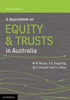 Product cover for A Sourcebook on Equity and Trusts in Australia