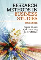 Product cover for Research Methods in Business Studies