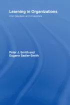 Product cover for Learning in Organizations