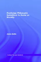 Product cover for Routledge Philosophy GuideBook to Hume on Morality