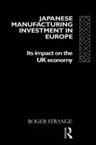 Product cover for Japanese Manufacturing Investment in Europe
