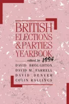 Product cover for British Elections and Parties Yearbook 1994