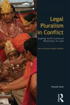 Product cover for Legal Pluralism in Conflict