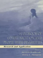 Product cover for Handbook of Communication and People With Disabilities