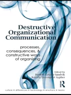 Product cover for Destructive Organizational Communication