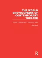 Product cover for World Encyclopedia of Contemporary Theatre