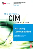Product cover for CIM Coursebook 08/09 Marketing Communications
