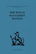 Product cover for New Ways in Management Training
