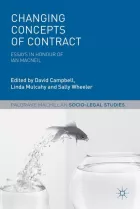 Product cover for Changing Concepts of Contract