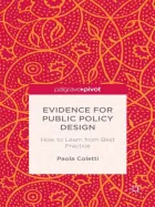 Product cover for Evidence for Public Policy Design