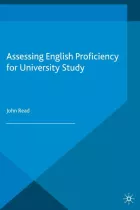 Product cover for Assessing English Proficiency for University Study