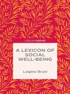 Product cover for A Lexicon of Social Well-Being