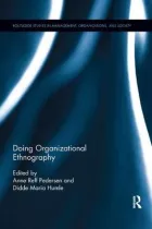Product cover for Doing Organizational Ethnography
