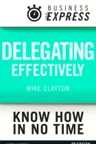 Product cover for  Delegating effectively