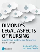 Product cover for Dimond's Legal Aspects of Nursing
